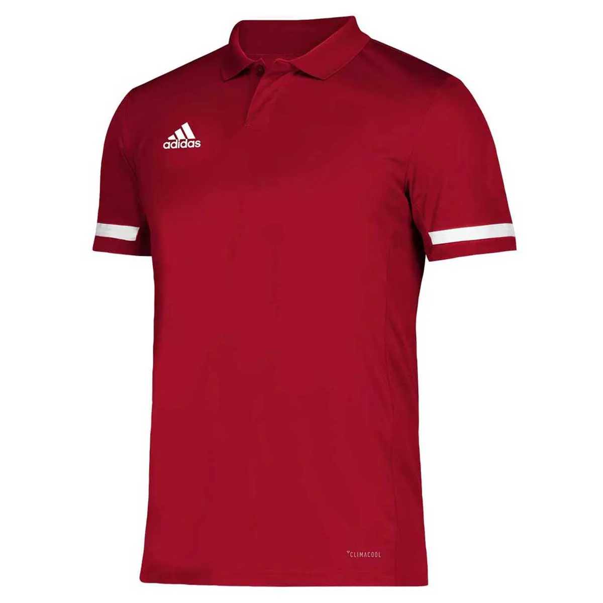 adidas Men's Power Red/White Team 19 Polo