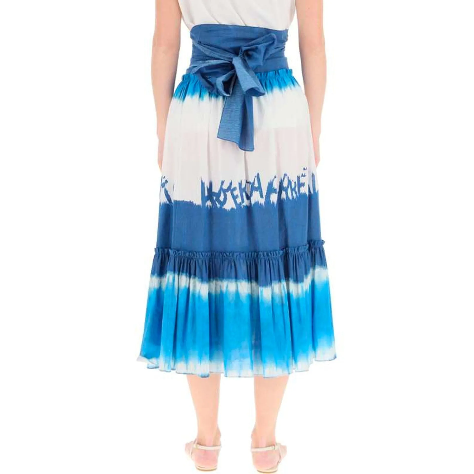 Alberta Ferretti - Gonna midi tie-dye