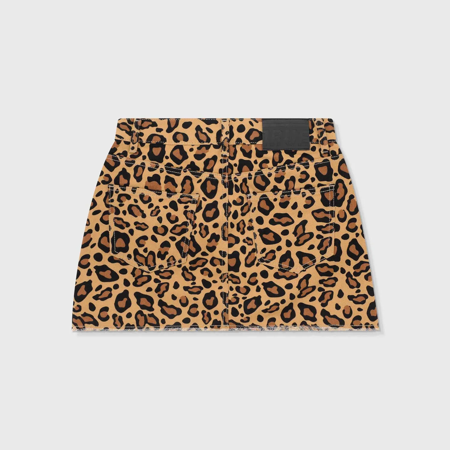 Animal Print Skirt - Leopard