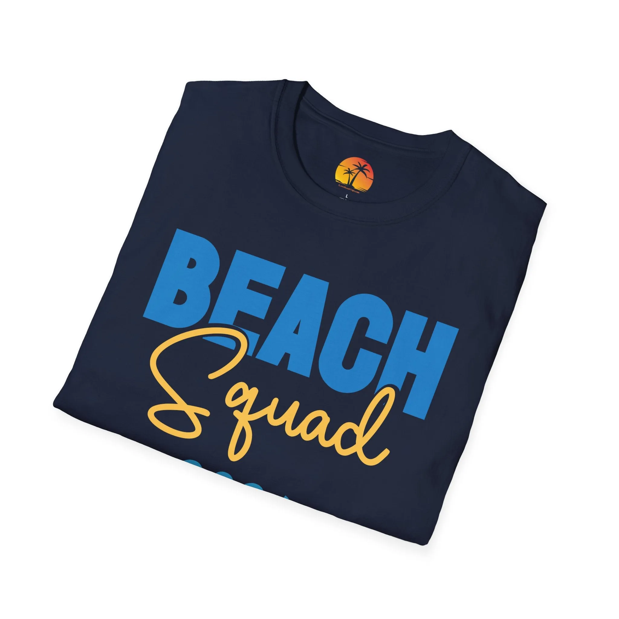 Beach Vacation Shirts for Friends Family Custom Date Beach Squad Trip T-Shirt Tee Matching Men Women Cruise