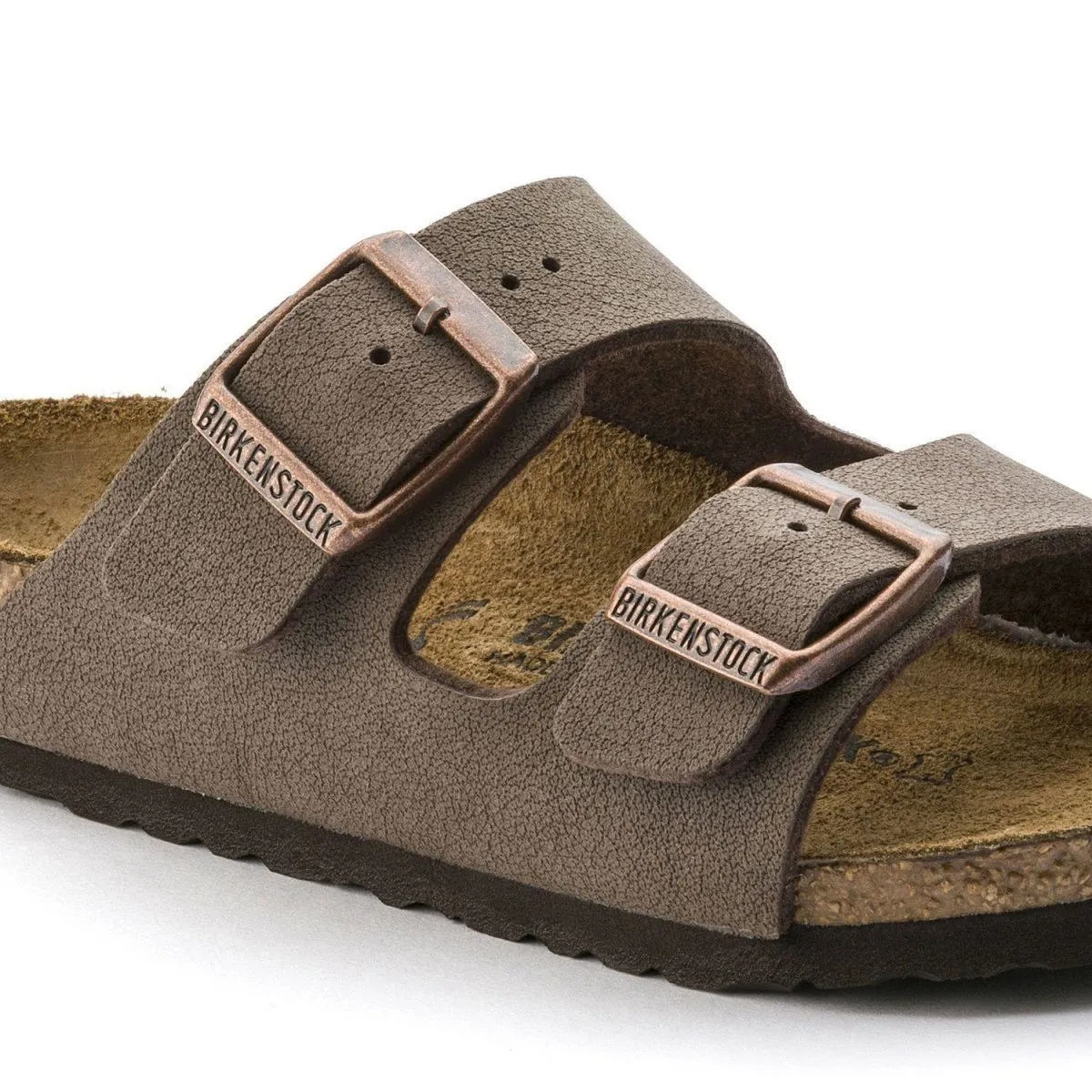 Birkenstock Kid's Arizona Mocha Buc (Sizes 30-34)