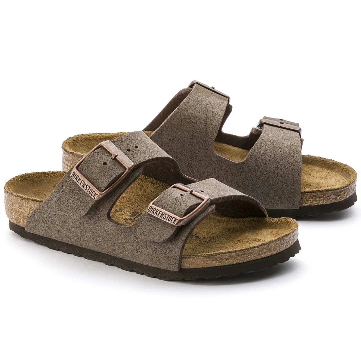 Birkenstock Kid's Arizona Mocha Buc (Sizes 30-34)