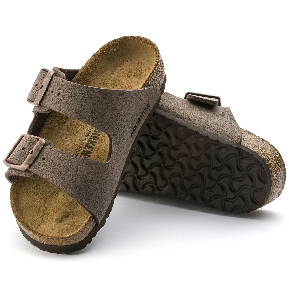 Birkenstock Kid's Arizona Mocha Buc (Sizes 30-34)