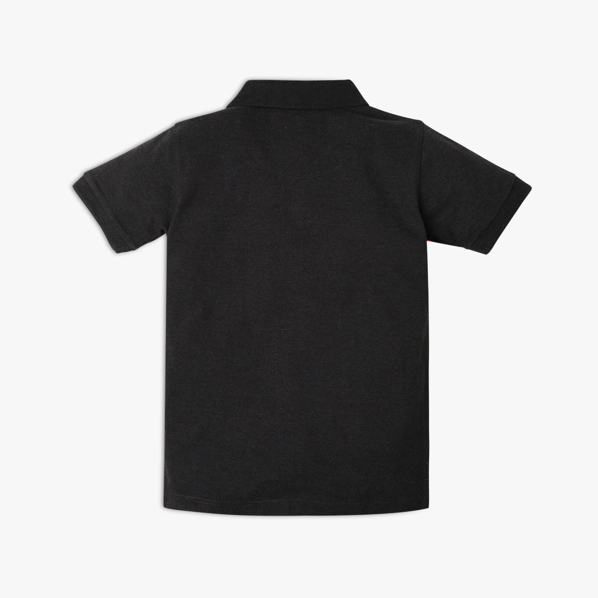 Boy's Regular Fit Solid Polo T-Shirt