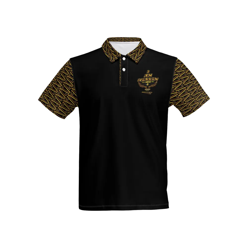 BREWZ Elected Men’s Designer Slim Fit Heavyweight Polo Shirt