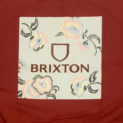 BRIXTON Alpha Square S/S Standard T-Shirt - Red