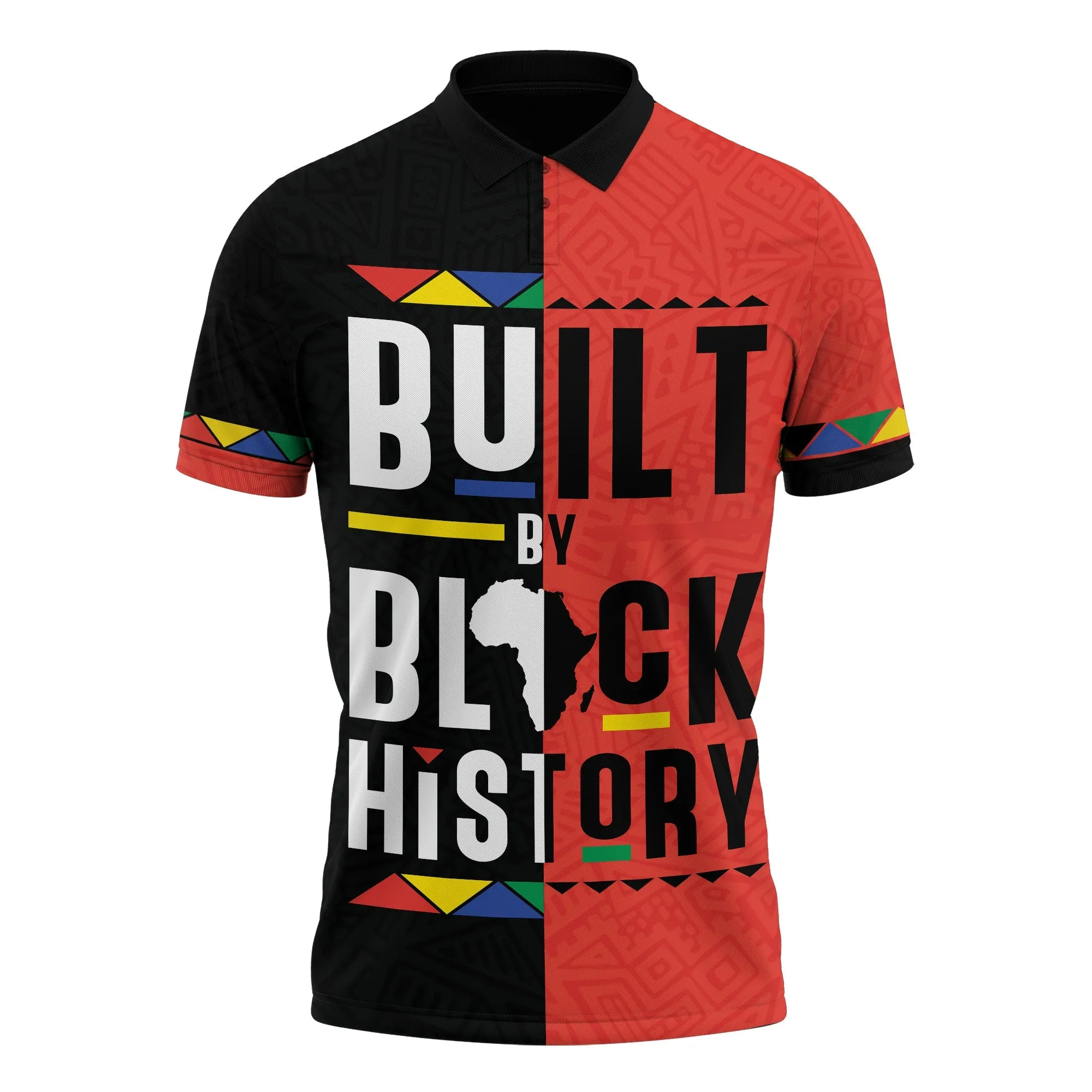 Built By Black History Polo Shirt