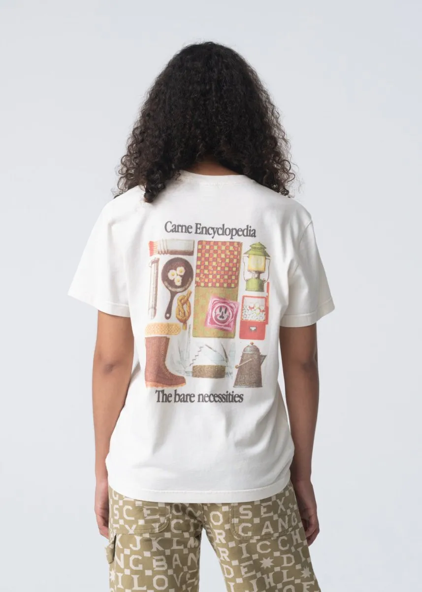 Carne Bollente The Bare Necessities Creme T-shirts