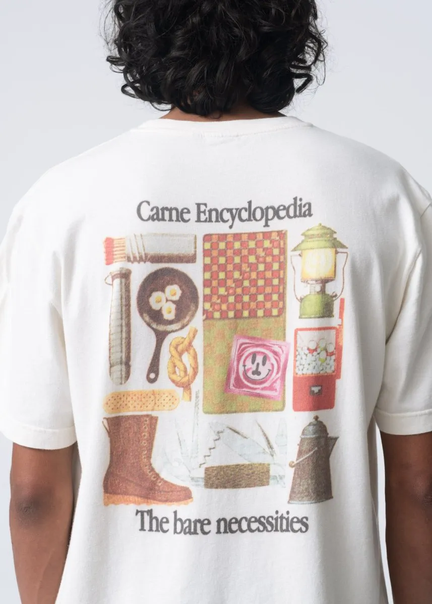 Carne Bollente The Bare Necessities Creme T-shirts