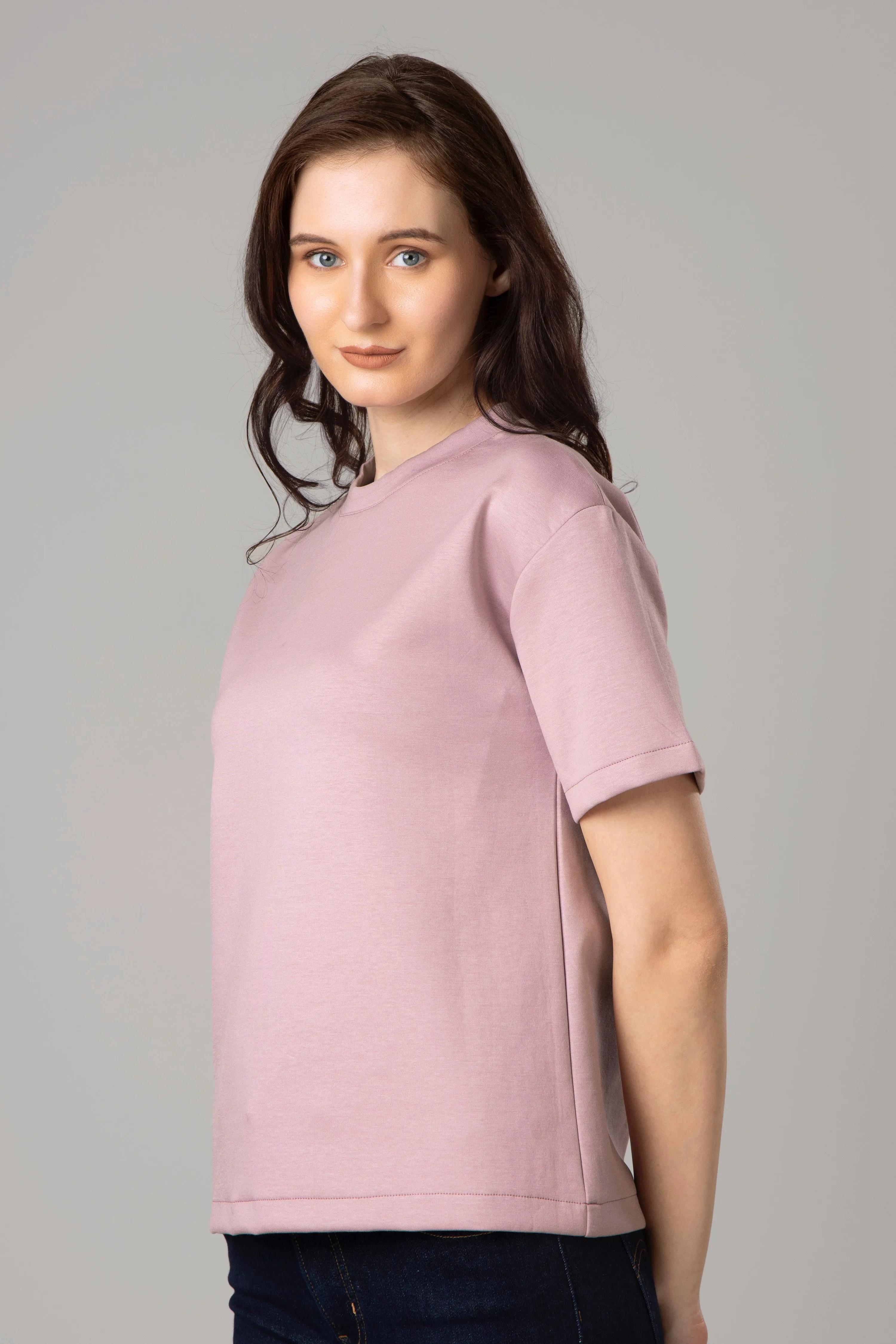 Classic Plain T-Shirt For Women