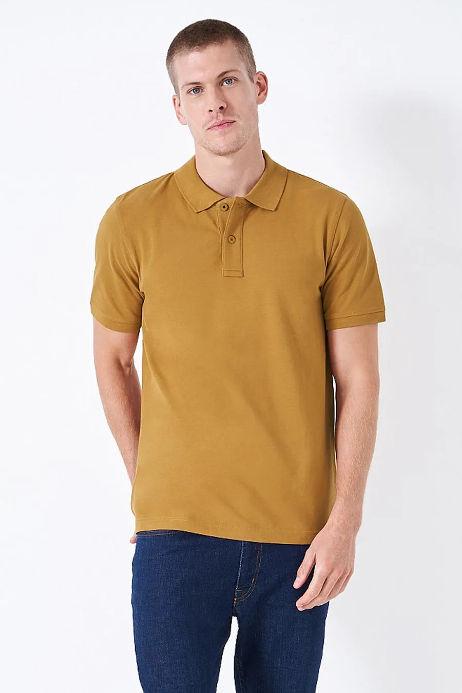 Classic Polo in Mustard