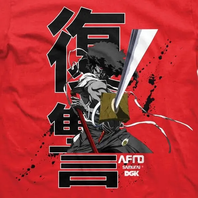 DGK X AFRO SAMURAI Afro Graphic T-shirt