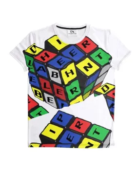 Dipherent Label Rubik's Cube