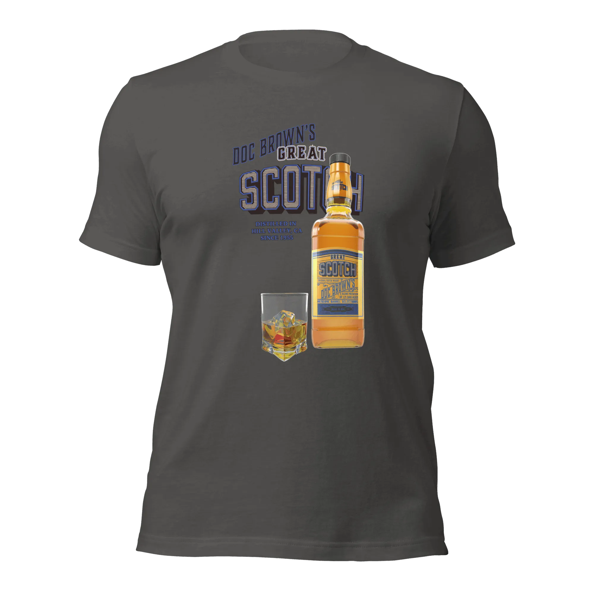 Doc Brown's Great Scotch Unisex t-shirt