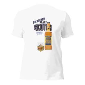 Doc Brown's Great Scotch Unisex t-shirt