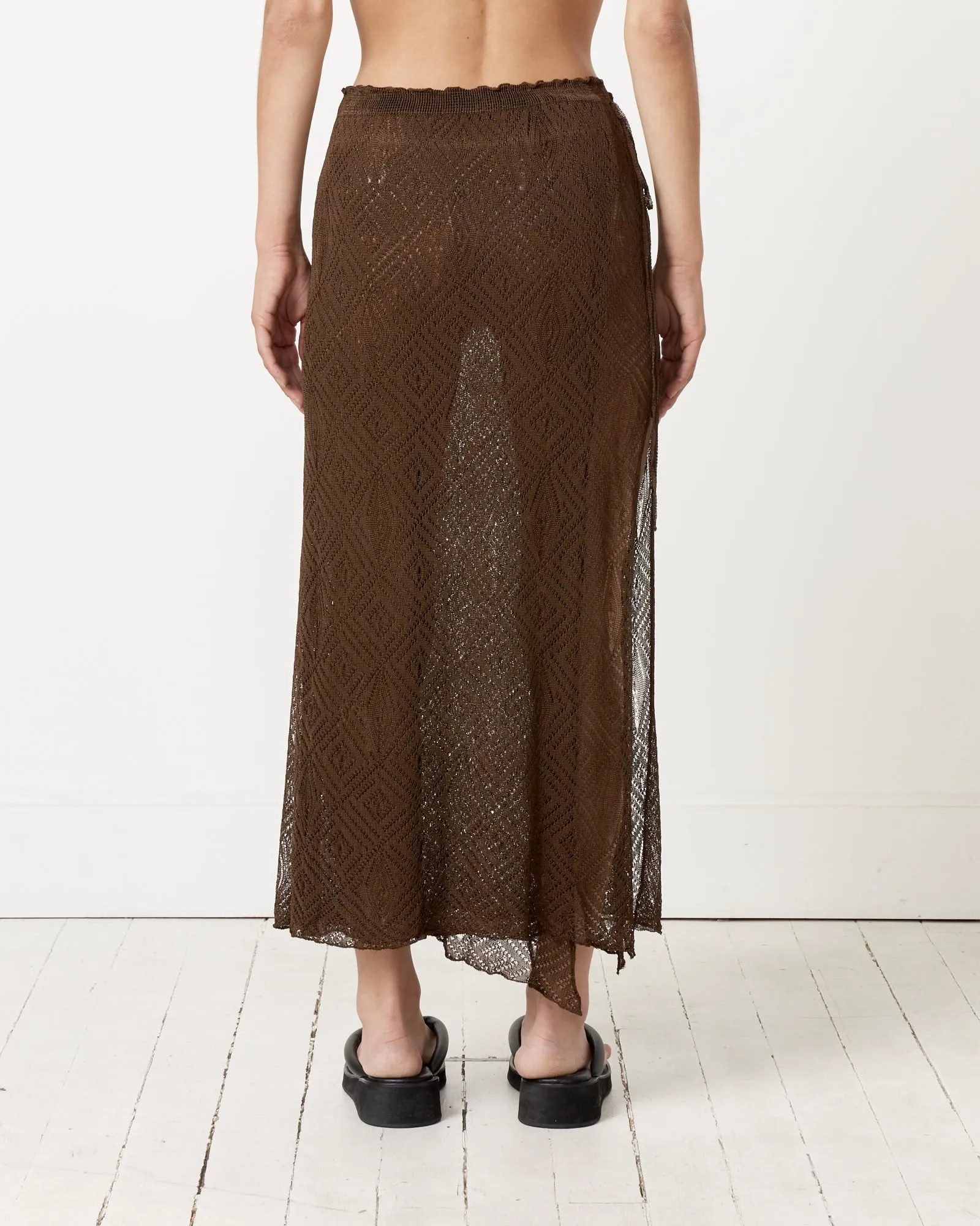 Elena Skirt in Brown