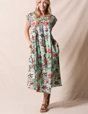 Fair Trade Amara Dress - Mint - As-Is-Clearance