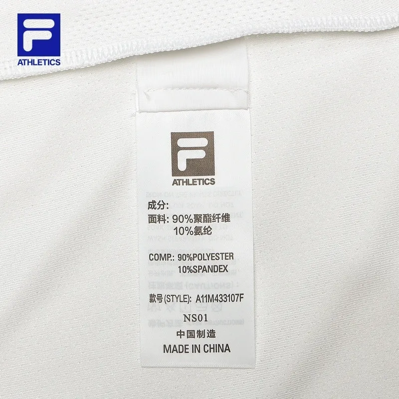 FILA CORE ATHLETICS TENNIS1 ART IN SPORTS Men Short Sleeve Polo (White)