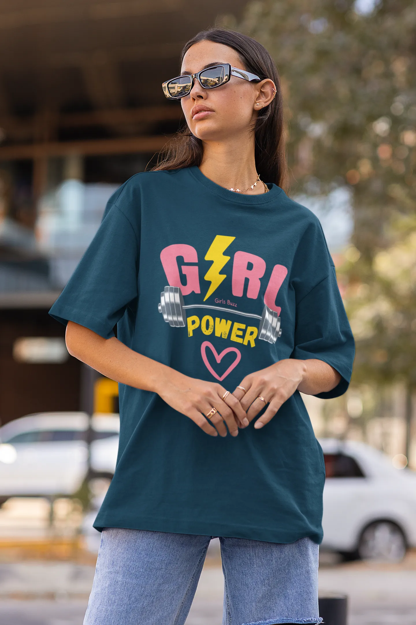 Girl Power Boyfriend Fit T-shirt