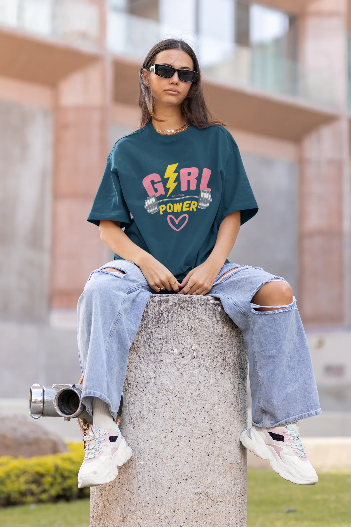 Girl Power Boyfriend Fit T-shirt