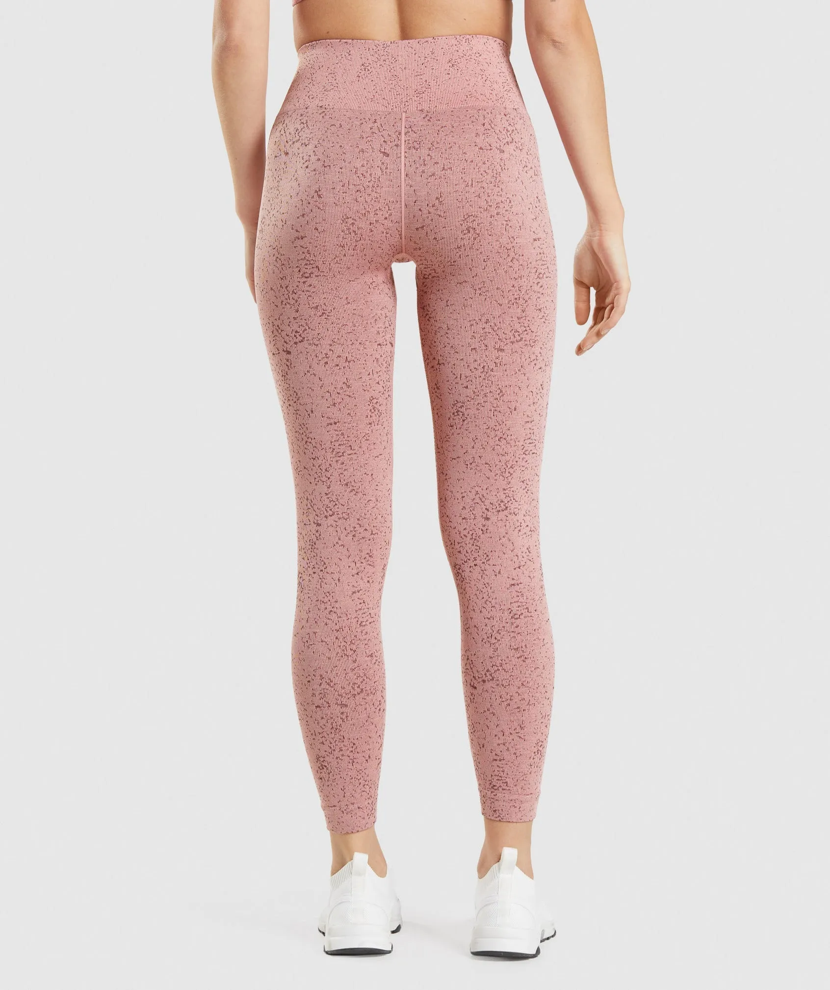 Gymshark Adapt Fleck Seamless Leggings - Mineral | Paige Pink