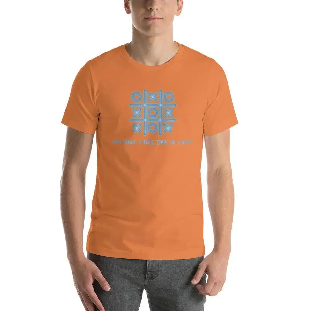 How About A Nice Game Of Chess Unisex t-shirt