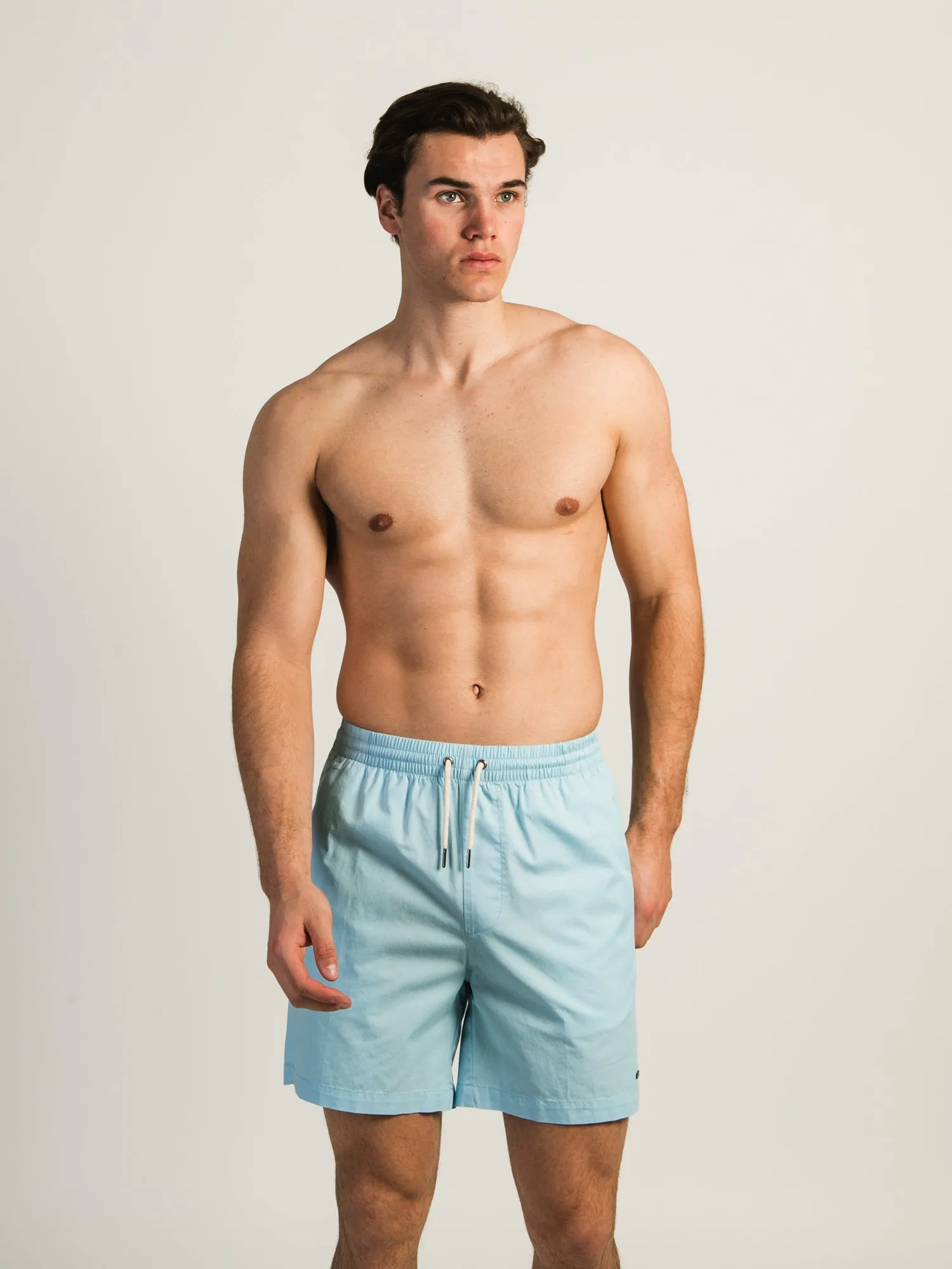 ISLAND HAZE COTTON TWILL 6 VOLLEY SHORT