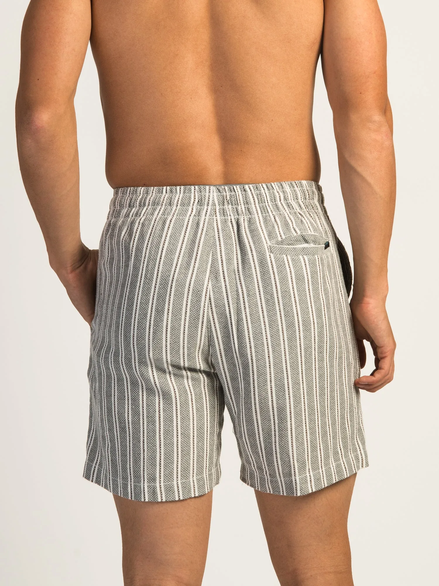 ISLAND HAZE STRIPE WOVEN SHORT