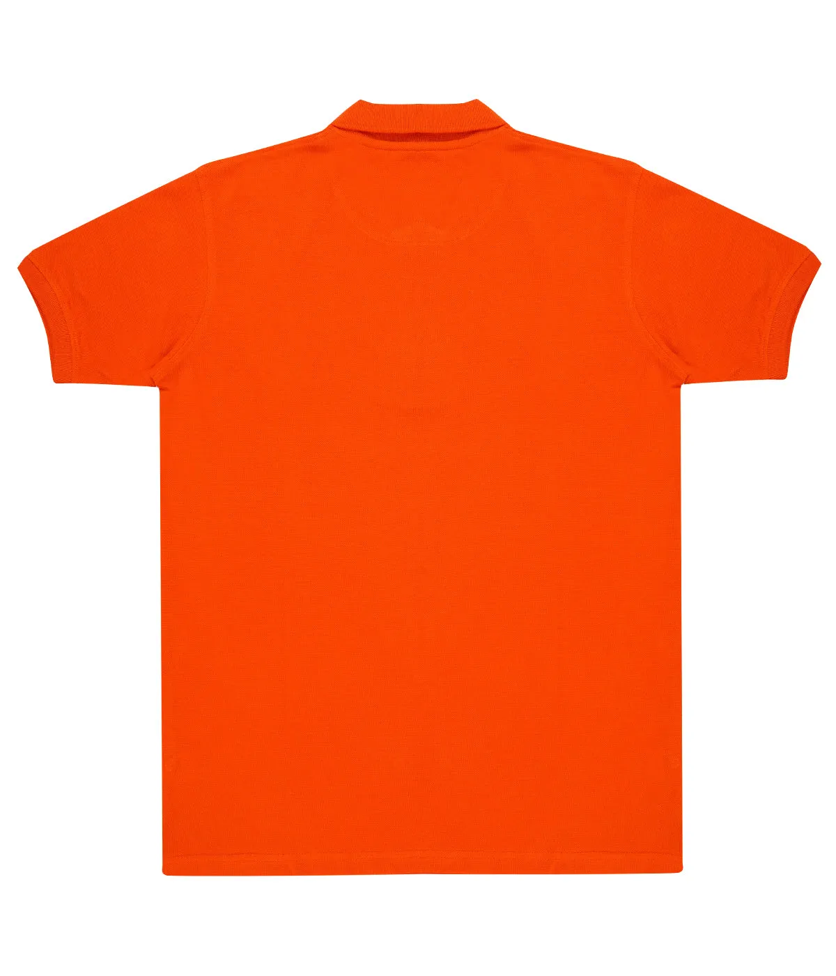 JDC Boy's Orange Solid T-Shirt