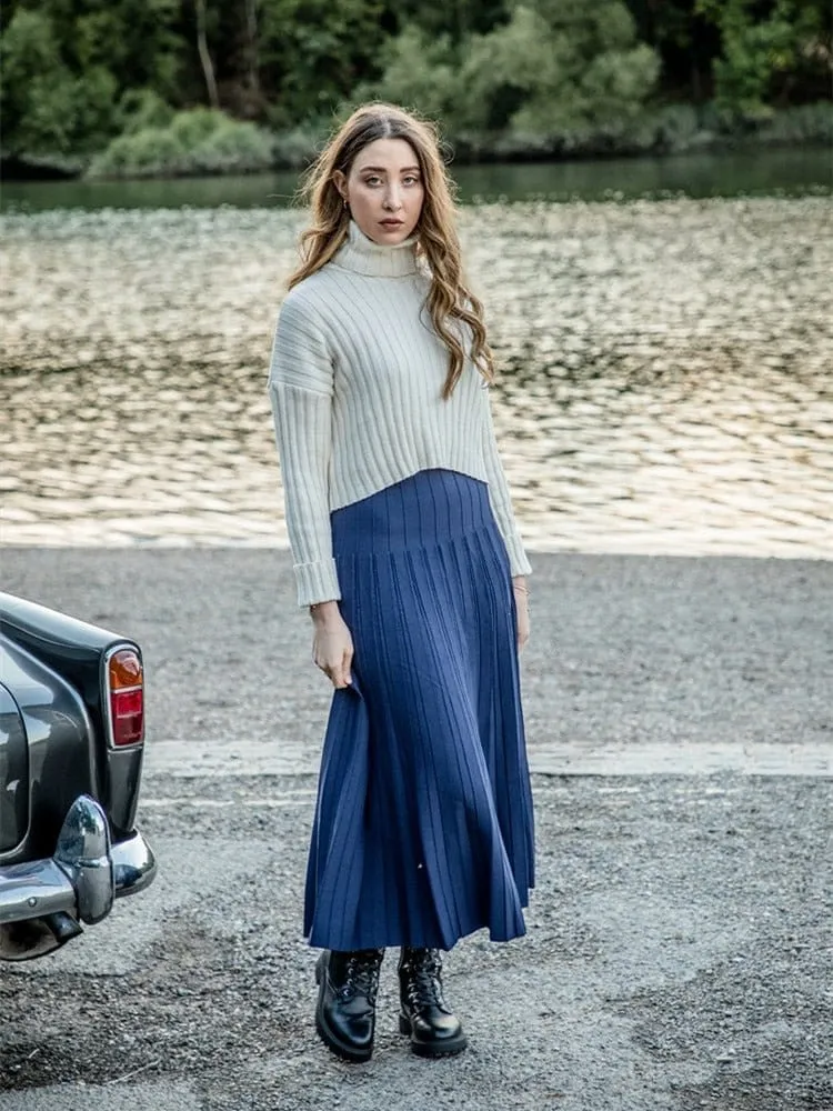 Knitted Maxi Skirt