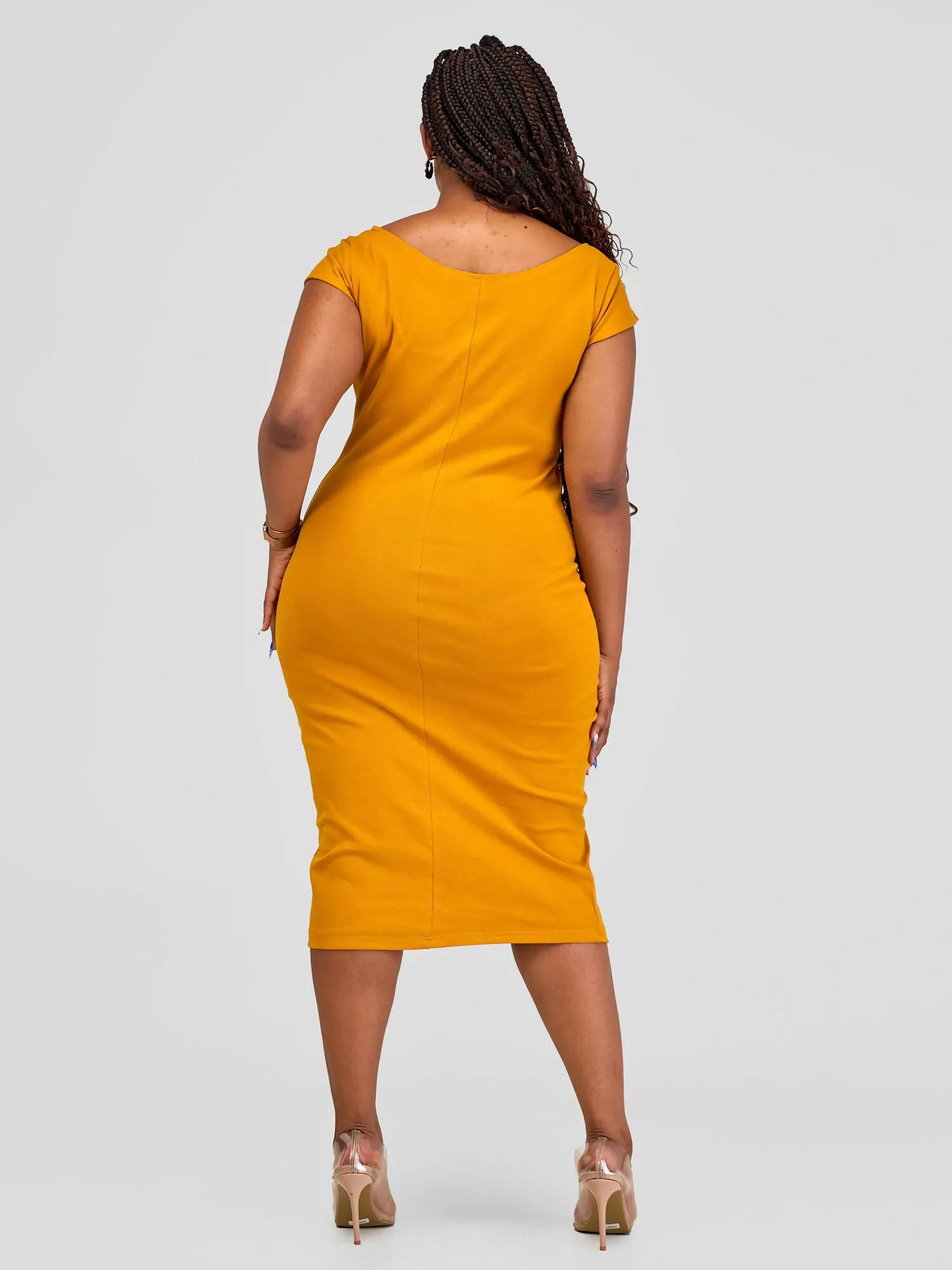 Liliadly Diri Dress - Mustard