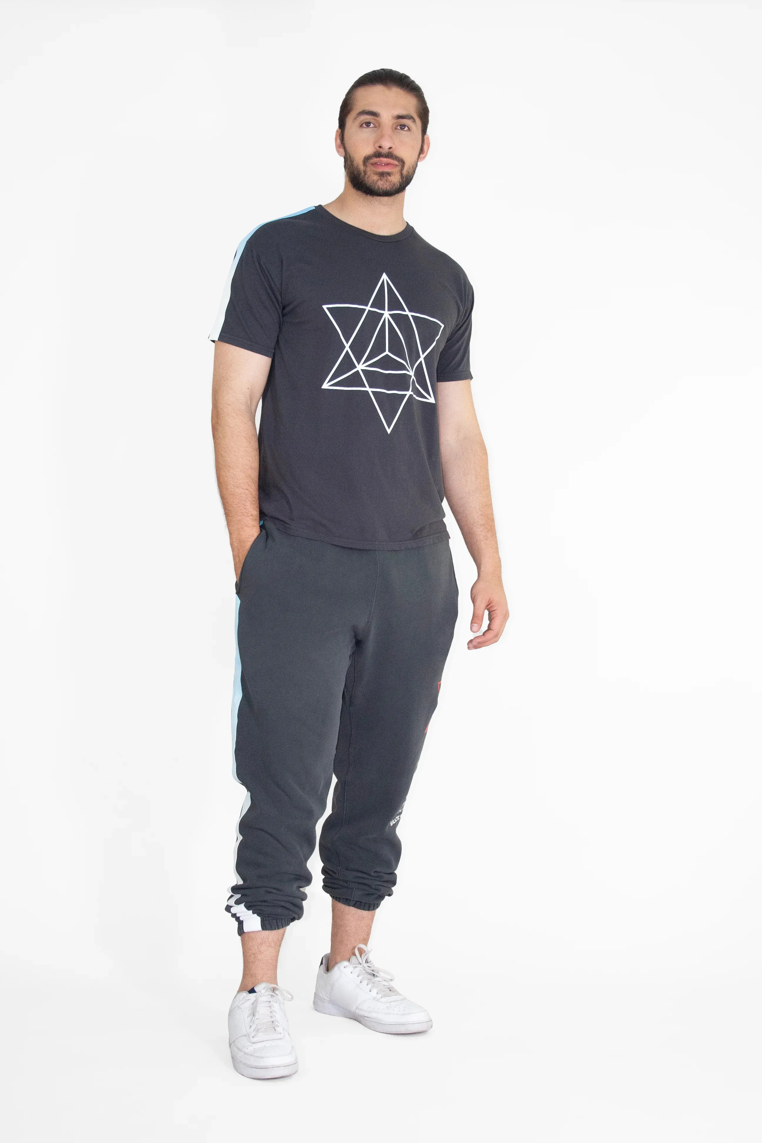 Merkaba Tee in Space Glow