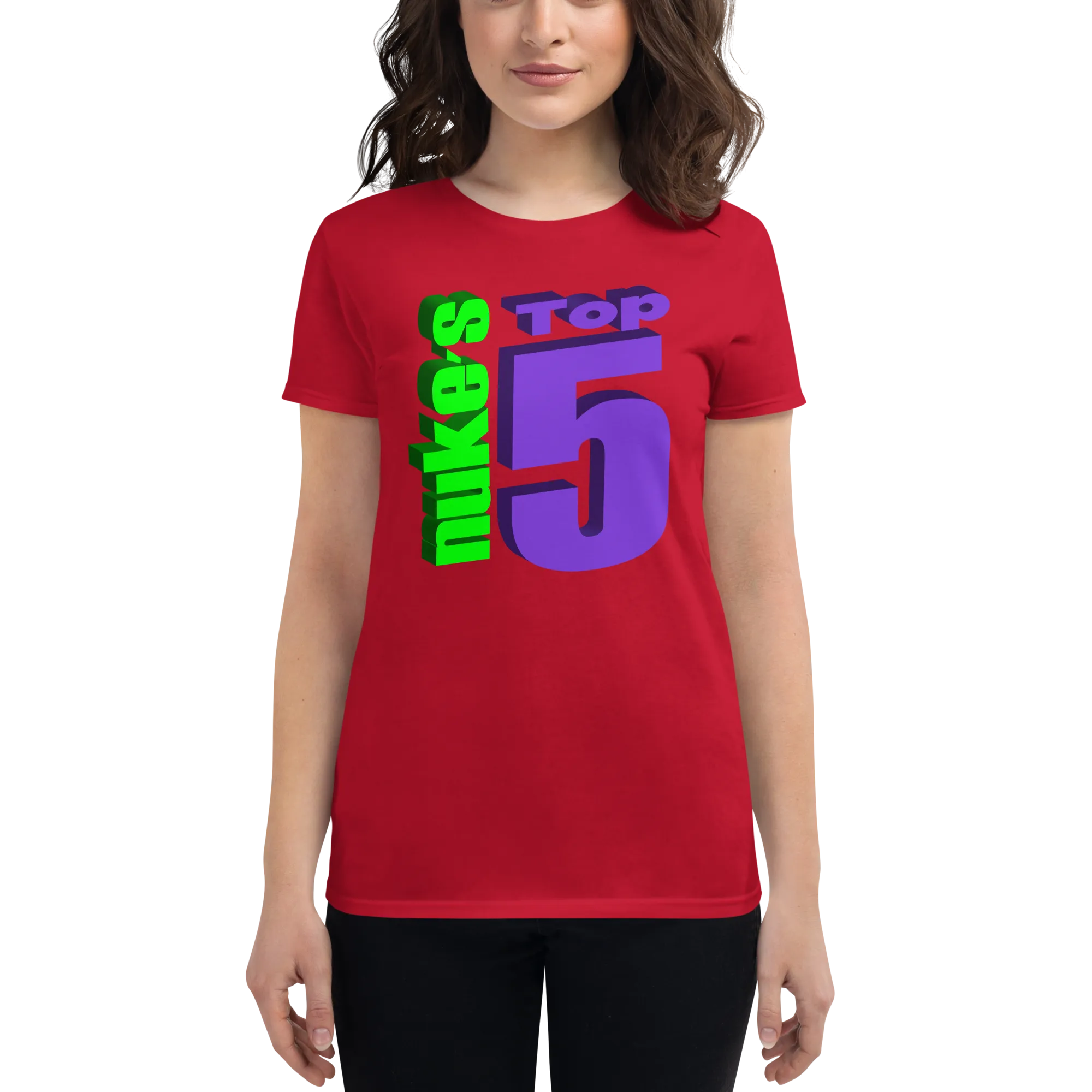 Nuke's Top 5 Did You See It? Women's T-Shirt TWO SIDED