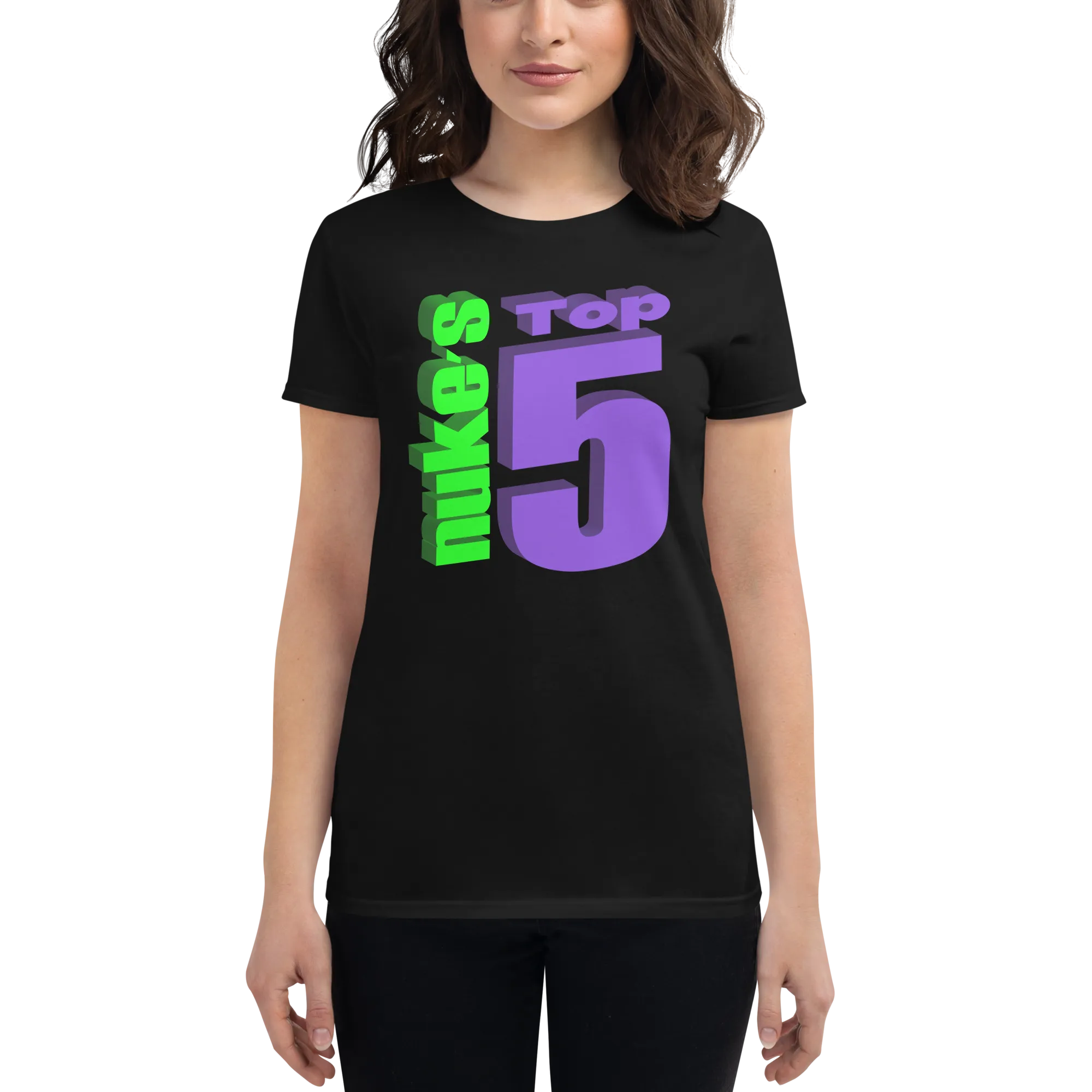 Nuke's Top 5 Did You See It? Women's T-Shirt TWO SIDED