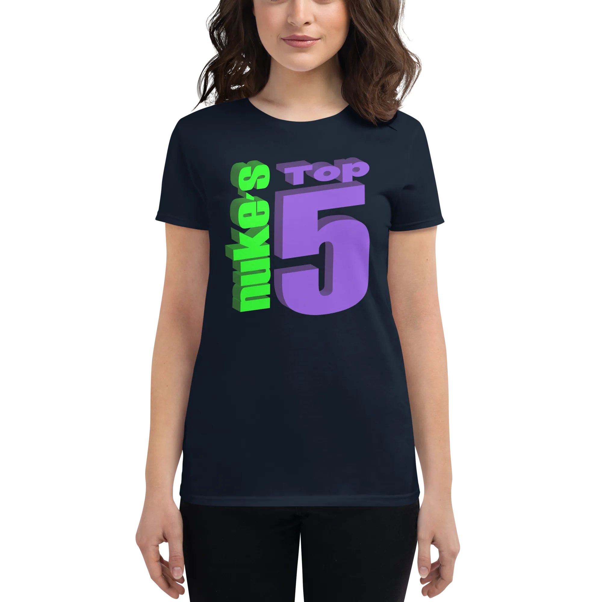 Nuke's Top 5 Did You See It? Women's T-Shirt TWO SIDED