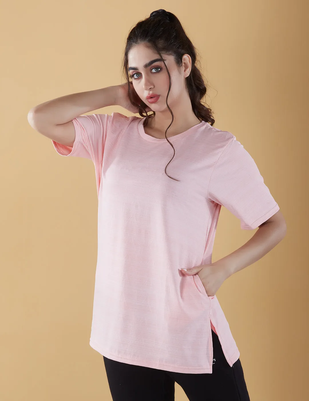 Oversized Long Tee For Women -Athleisure Wear