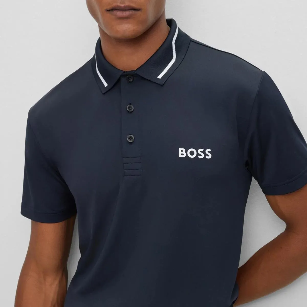 Paddytech Regular Fit Polo Dark Blue - W23