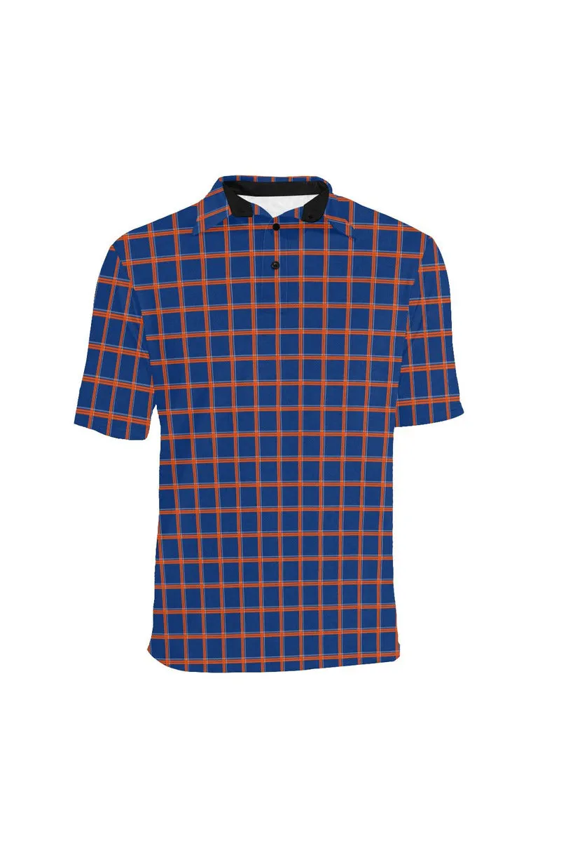 Put it in Plaid Men's Polo Shirt