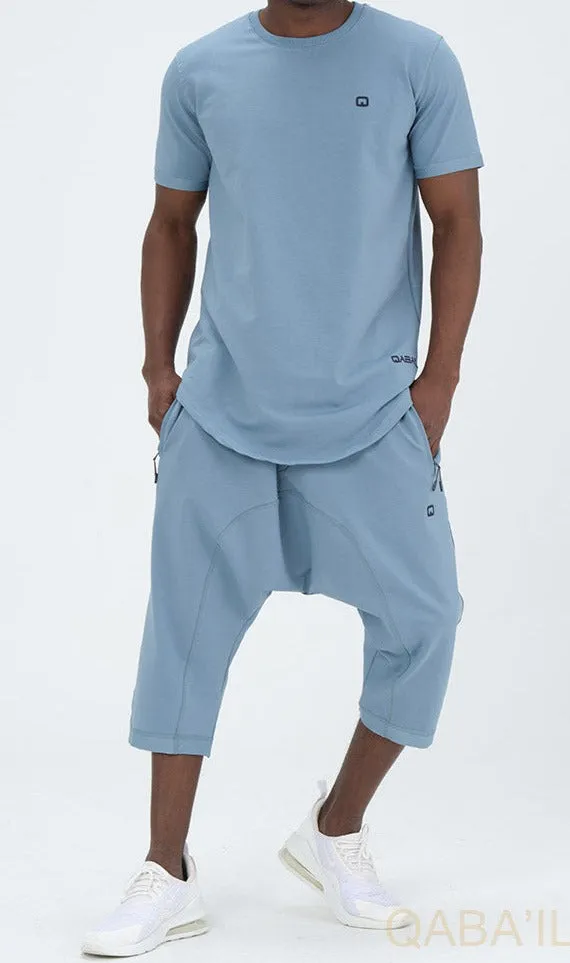 QL Relaxed Fit Nautik Set in Sky Blue