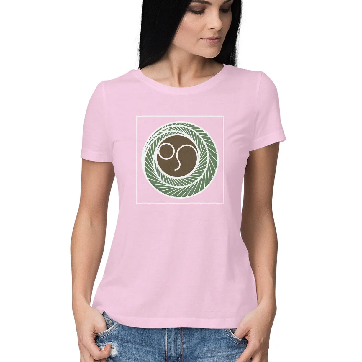 "A" akshara  - WOMEN'S KANNADA T-SHIRT