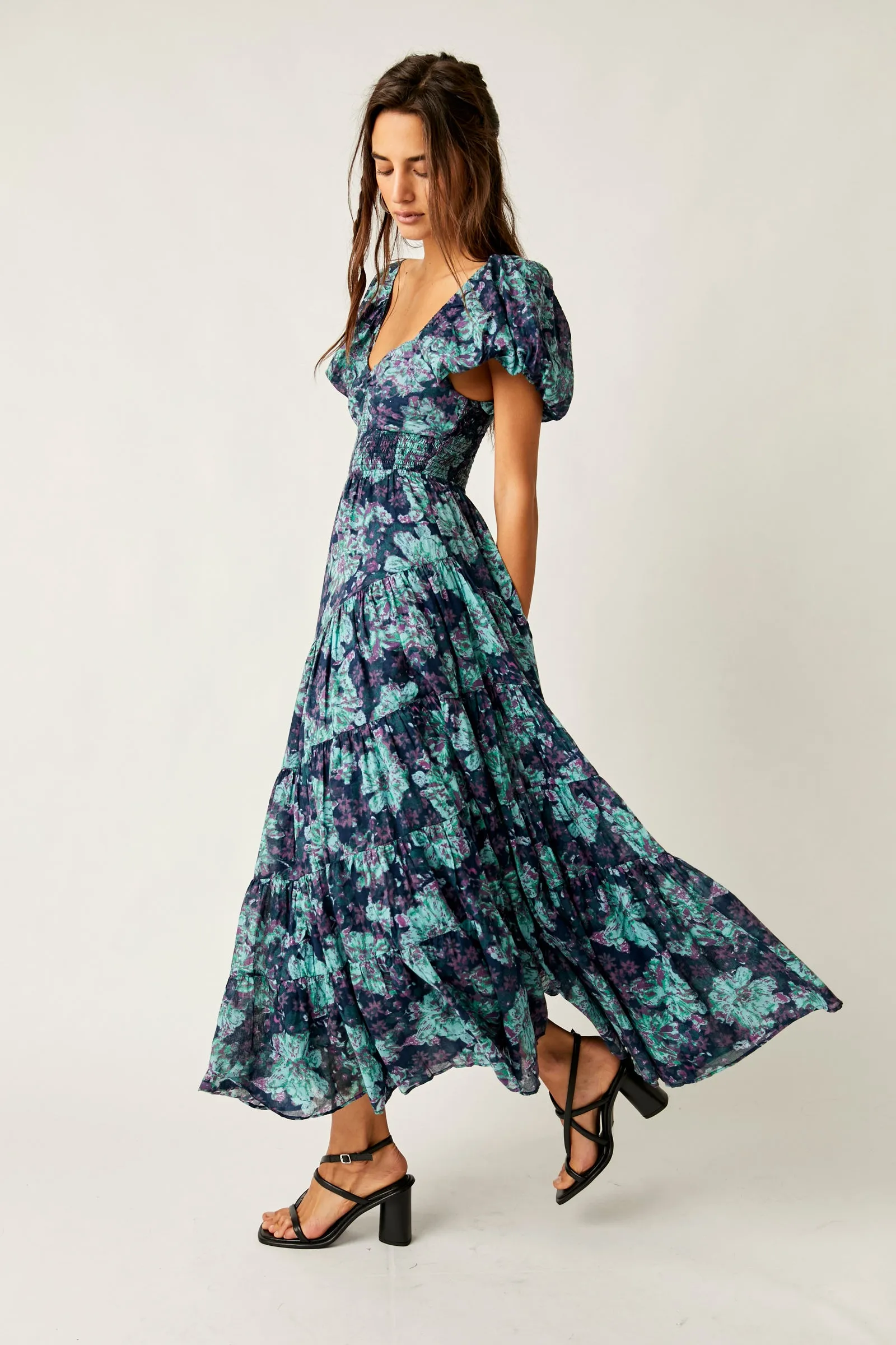 Short Sleeve Sundrenched Maxi