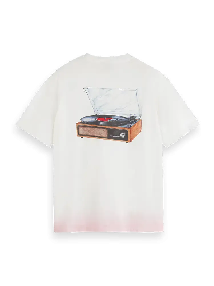 SCOTCH & SODA RECORD ARTWORK TEE