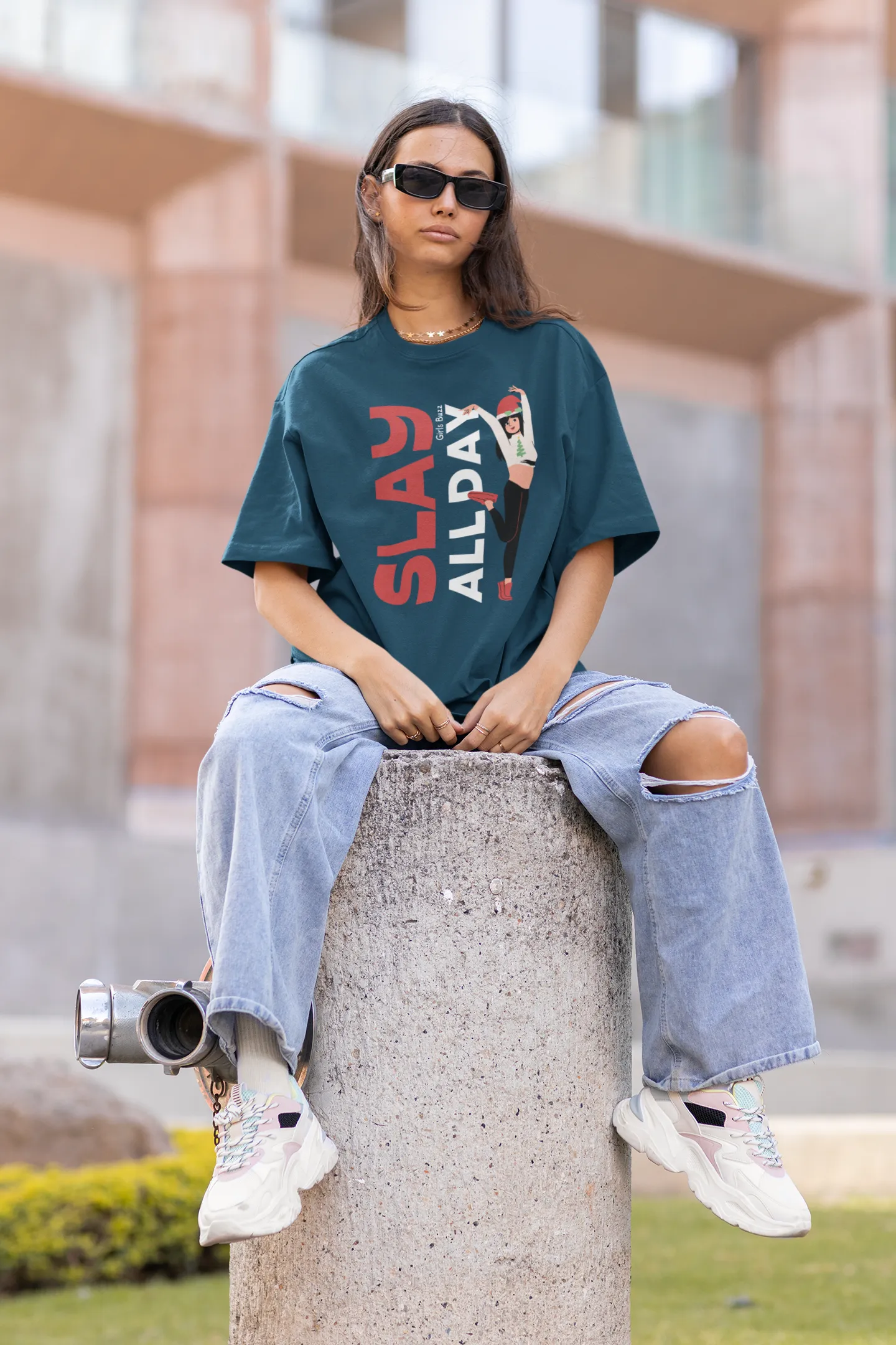 Slay Day Boyfriend Fit T-shirt