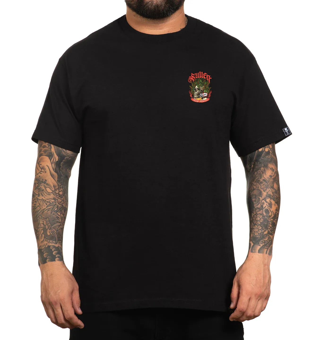 SULLEN Barley Skull Standard Graphic T-Shirt