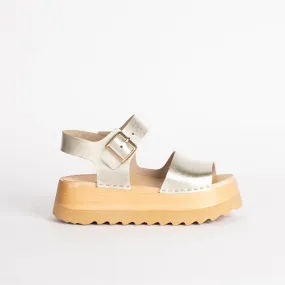 Uma sandal in white gold