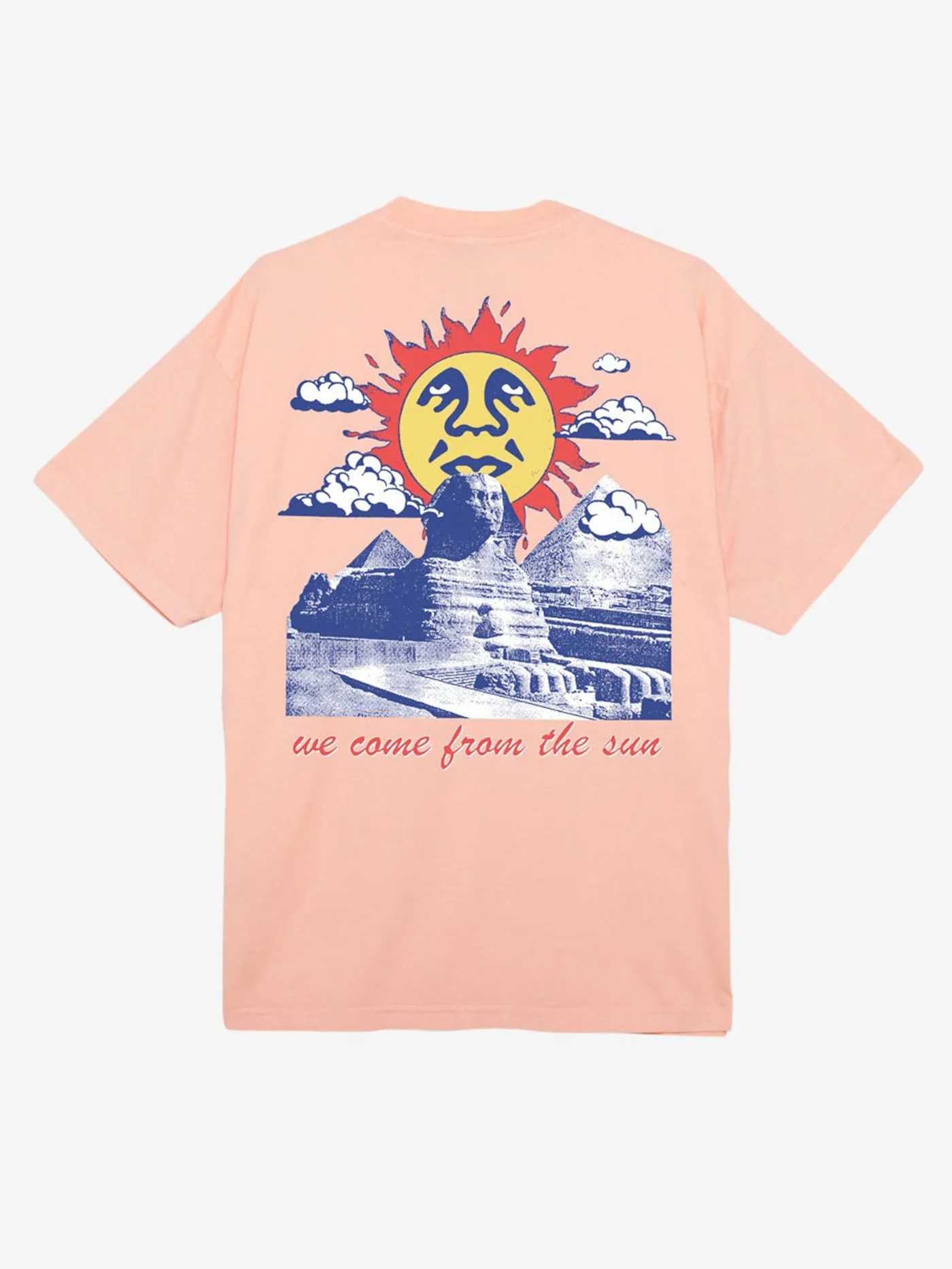 Mens Short Sleeve T-Shirt - We Come From The Sun Graphic Tee for Casual Wear